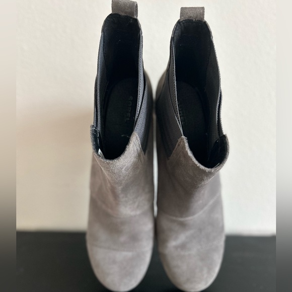 SOREL Chelsea booties suede block-heel - Picture 7 of 7